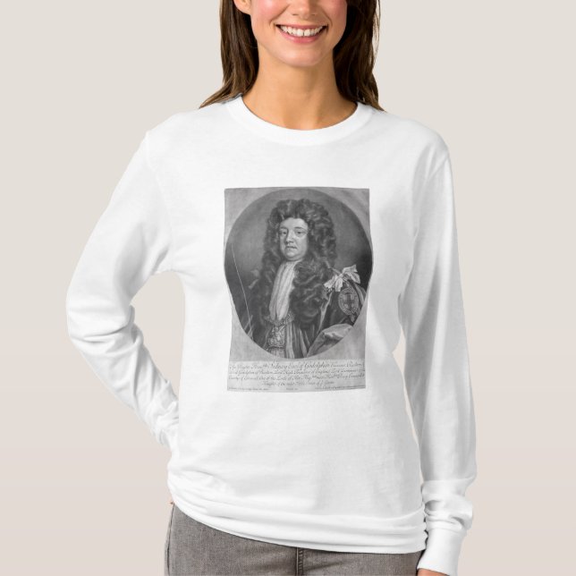Porträtt av Sidney Godolphin Tee Shirt (Framsida)