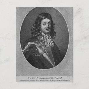 Porträtt av Sir Richard Stainer Vykort
