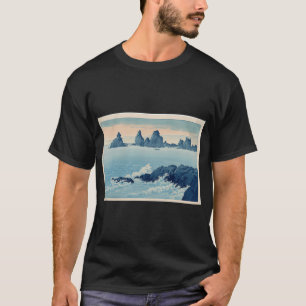 Porträtt av skådespelare av Toyohara Kunichika - J T Shirt
