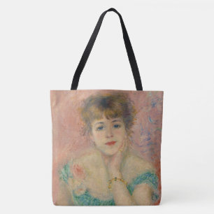 Porträtt av skådespelerskan Jeanne Samary, Auguste Tygkasse