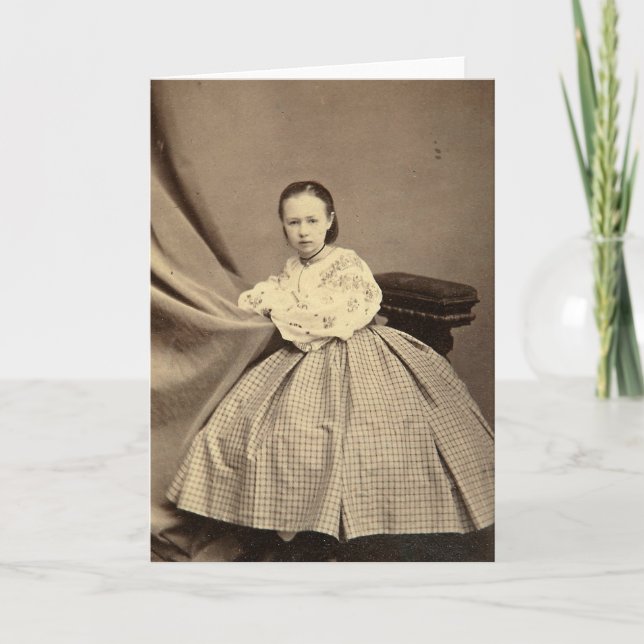 Porträtt av Sophia Perovskaya Kort (Framsida)