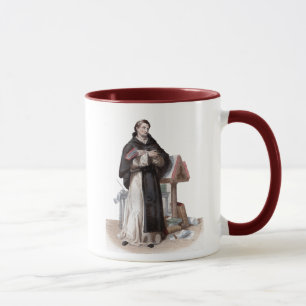Porträtt av St Bernard de Clairvaux Mugg