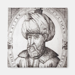 Porträtt av Suleiman det storartat Magnet