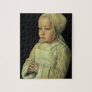 Porträtt av Suzanne av Bourbon (1491-1521) daught Pussel