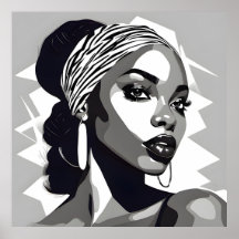 Porträtt av svarta kvinnor