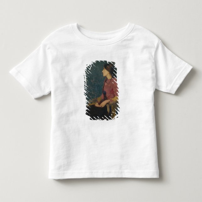 Porträtt av Thadee-Caroline Jacquet Tee Shirt (Framsida)
