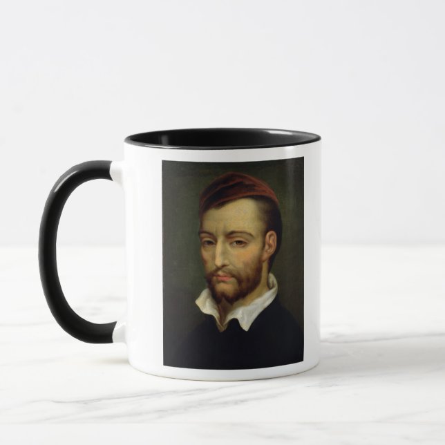 Porträtt av Theodore Gericault Mugg (Vänster)