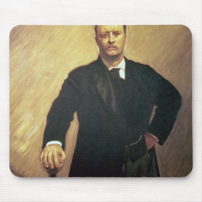 Porträtt av Theodore Roosevelt Musmatta (Framsidan)