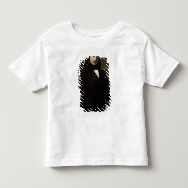 Porträtt av Theophile Gautier , 1839 Tee (Framsida)