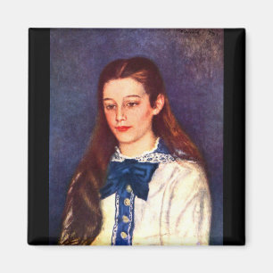 Porträtt av Therese Berard av Pierre Renoir Magnet