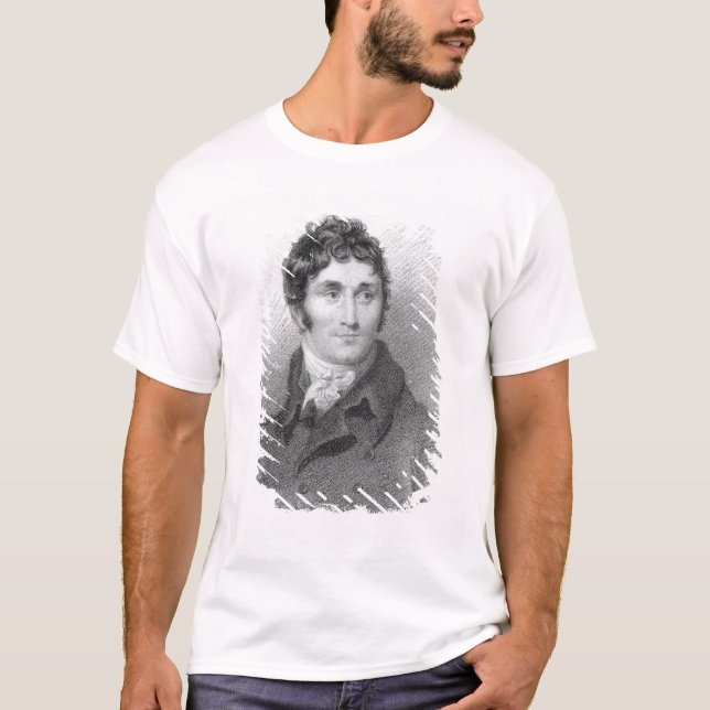 Porträtt av Thomas Campbell, 1815 T-shirt (Framsida)