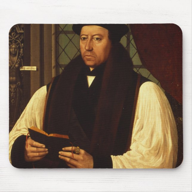 Porträtt av Thomas Cranmer 1546 Musmatta (Framsidan)