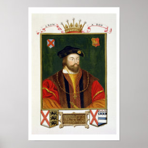 Porträtt av Thomas Fitzgerald (1513-37) Lord Offa Poster