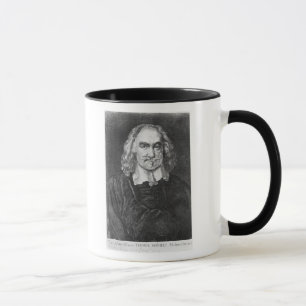 Porträtt av Thomas Hobbes Mugg