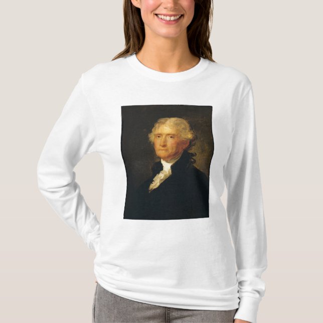 Porträtt av Thomas Jefferson Tee (Framsida)