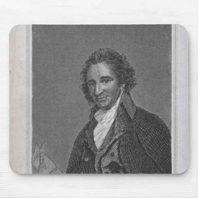 Porträtt av Thomas Paine från volym mig Musmatta (Framsidan)