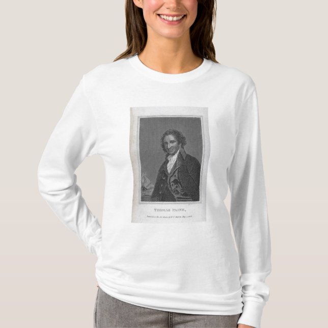 Porträtt av Thomas Paine från volym mig Tröja (Framsida)