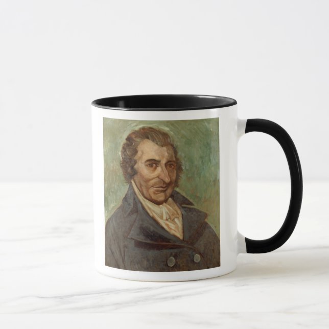 Porträtt av Thomas Paine Mugg (Höger)