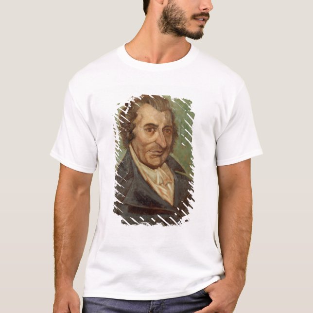 Porträtt av Thomas Paine T Shirt (Framsida)
