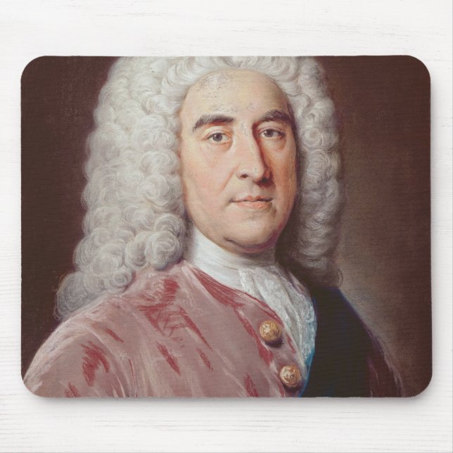 Porträtt av Thomas Pelham Holles Musmatta (Framsidan)