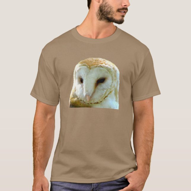 Porträtt av tornuggla t-shirt (Framsida)