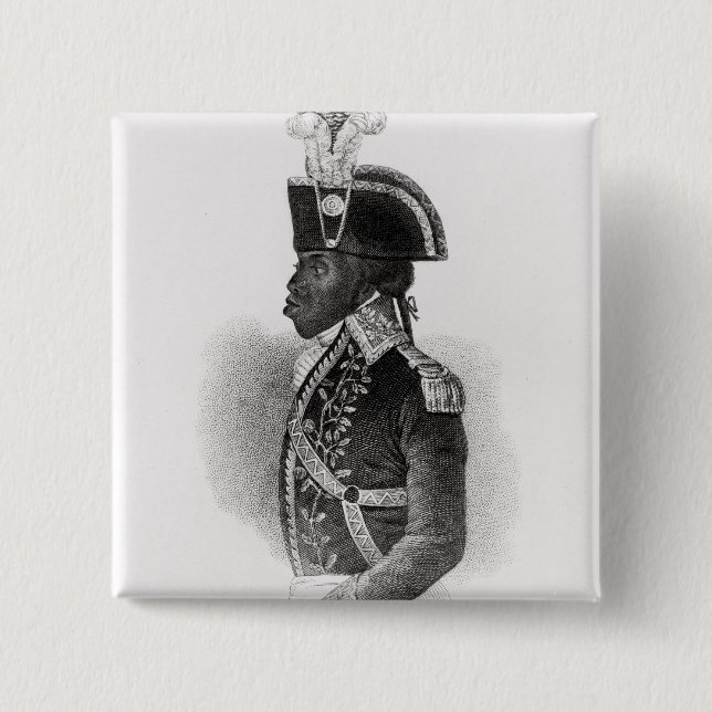 Porträtt av Toussaint L'Ouverture Knapp (Framsida)