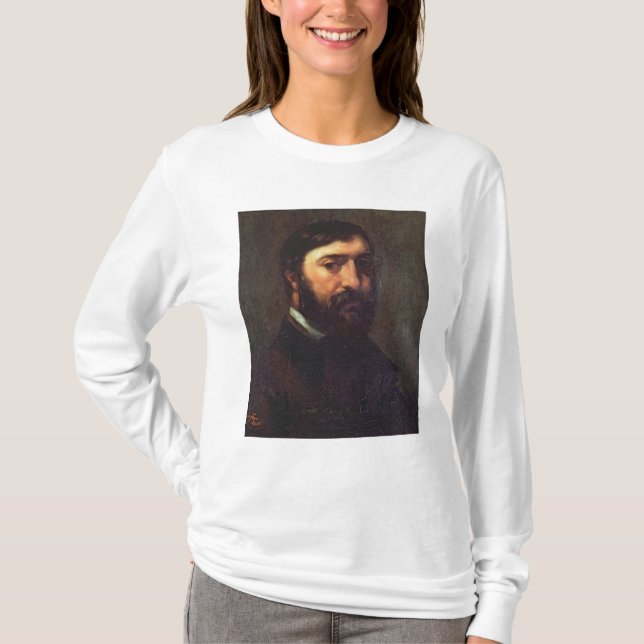 Porträtt av Urbain Cuenot 1846 Tee Shirt (Framsida)