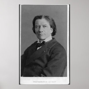 Porträtt av Victorien Sardou Poster