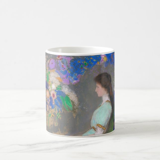 Porträtt av Violette Heymann, Redon Kaffemugg (Center)