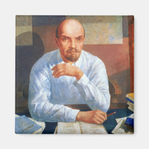 Porträtt av Vladimir Ilyich Lenin, 1934 Magnet