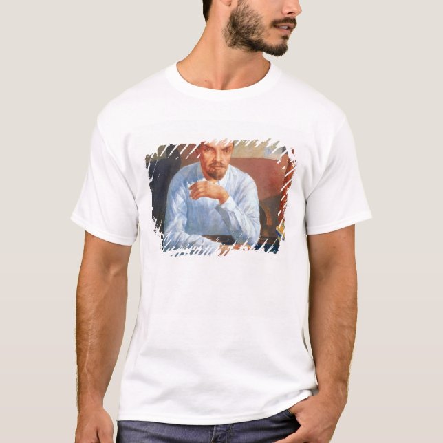 Porträtt av Vladimir Ilyich Lenin, 1934 T Shirt (Framsida)