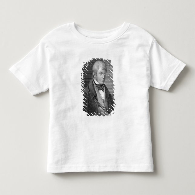 Porträtt av Walter Scott T-shirt (Framsida)