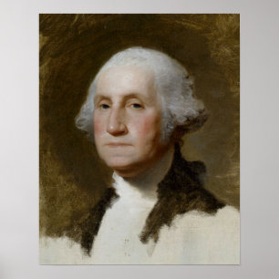 Porträtt av Washington Poster