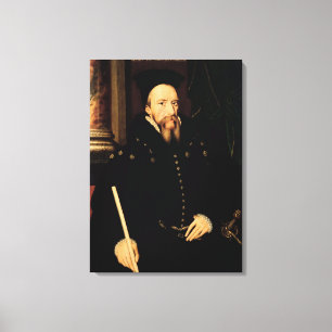 Porträtt av William Cecil Canvastryck