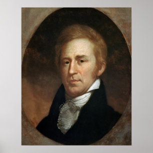 Porträtt av William Clark, c.1807 Poster