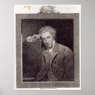 Porträtt av William Hayley Poster