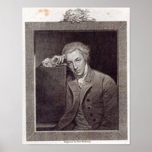 Porträtt av William Hayley Poster (Framsidan)