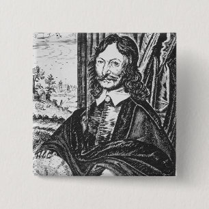 Porträtt av William Lilly (1602-81), från hans Knapp