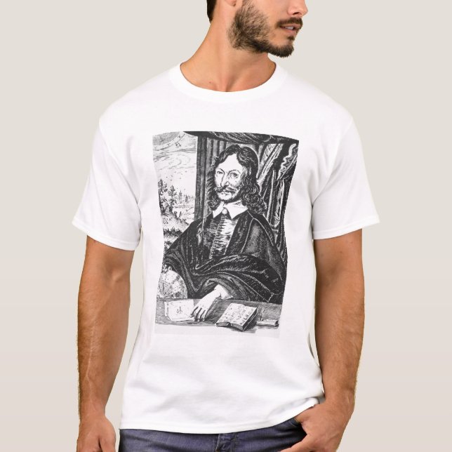 Porträtt av William Lilly (1602-81), från hans T-shirt (Framsida)