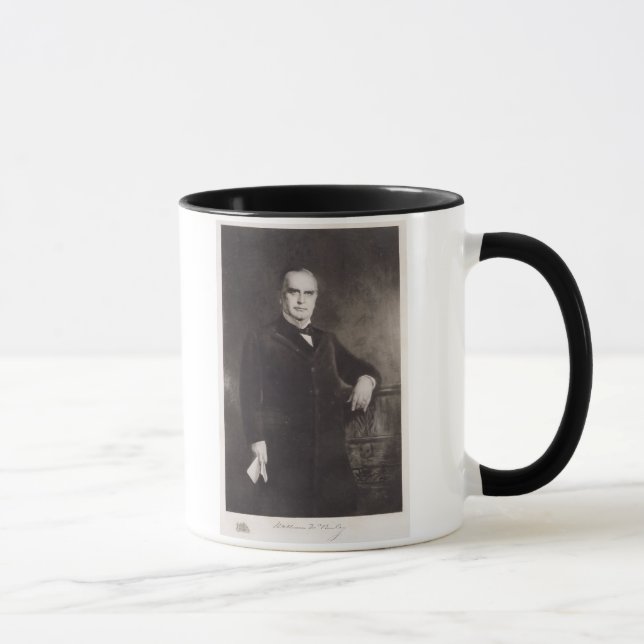 Porträtt av William McKinley (lithoen) Mugg (Höger)