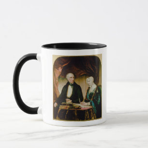 Porträtt av William och Mary Wordsworth, 1839 Mugg