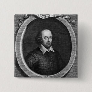 Porträtt av William Shakespeare 1719 Knapp