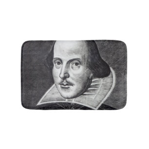 Porträtt av William Shakespeare Badrumsmatta
