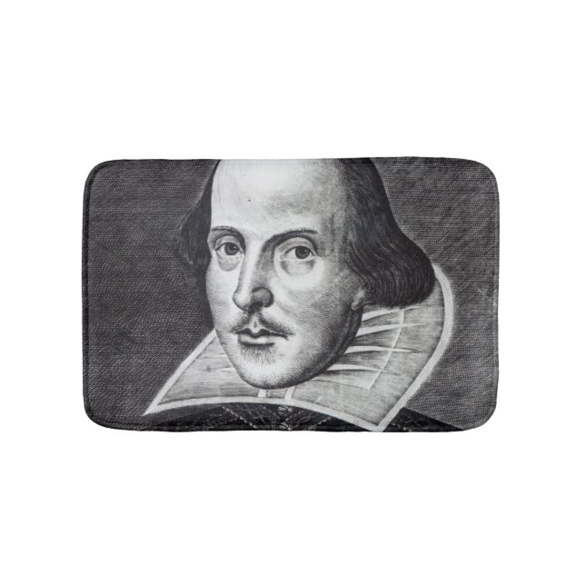 Porträtt av William Shakespeare Badrumsmatta (Framsidan)