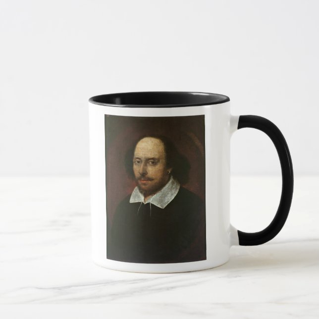 Porträtt av William Shakespeare c.1610 Mugg (Höger)