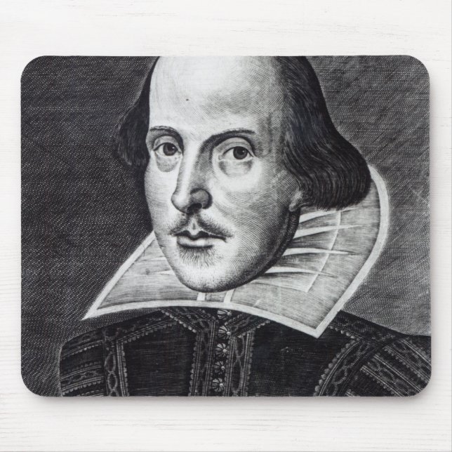 Porträtt av William Shakespeare Musmatta (Framsidan)