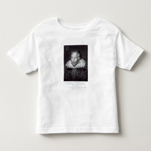 Porträtt av William Shakespeare T Shirt (Framsida)
