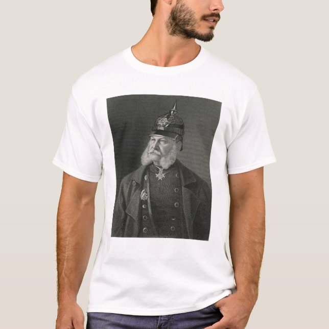 Porträtt av William som jag görar till kung av T-shirt (Framsida)