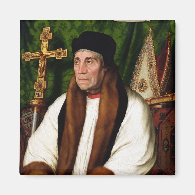 Porträtt av William Warham Magnet (Framsidan)