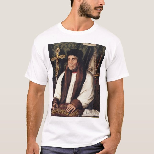 Porträtt av William Warham T-shirt (Framsida)
